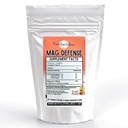 Mag Defense Powder against 124; Orthomolekulær dosis af Magnesium 200 mg som Magnesium Glycinate Chelate area 124; Pure, Corn Free, & GMO- Free area 124; Fruit Punch Flavor Shavor 124; 60 Servering