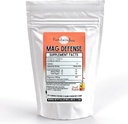 Mag Defense Powder against 124; Orthomolekulær dosis af Magnesium 200 mg som Magnesium Glycinate Chelate area 124; Pure, Corn Free, & GMO- Free area 124; Fruit Punch Flavor Shavor 124; 60 Servering