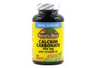 Nature 's Blend Calcium Carbonat 600 mg med D3 400 IE 100 tabletter, (pakning med 1 stk.), 079854016819
