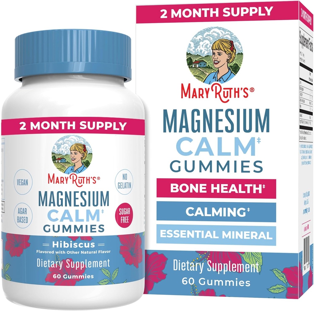 MaryRuth Organics Calm Magnesium Citrate Gummies