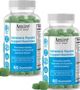 Amire af Dr. Awan Thyroid Support Gummies, fremmer sund funktion af Thyroid, Kelp, Selenium & Ashwagandha at forbedre energi, Immunitet, Metabolisme, 120ct, 60day Supply