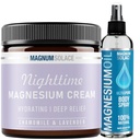 Nattetid Magnesiumcreme og Magnesiumolie - 2 stk.