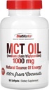 DietWorks Mct Oil Softgel, Understøtter Fat Burning, Boost Metabolisme, Naturlig kilde til energi, fremmer vægttab, Keto og Paleo Friendly, 90 Greve