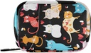 xigua Cat Pill Case 7-Day Travel Pill Organizer Box med lynlås Lukning til vitaminer, medicin og kosttilskud