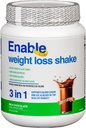 Aktiver vægttab Shake - Rich Chocolate Flavor til lækker og næringsrig måltid erstatning, 2lb 11oz