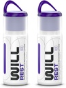 Magnesiumlotion til søvn I Natlig topisk Magnesiumcreme til afslapning I Vitamin D & Lavendel lotion til bedre søvn & lindring I 3 Fl oz (2 Pack)