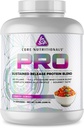 Core Nutritionals Pro Sustained Release Whey Protein Blend | with Digestive Enzymes | 25g Protein, 2g Carbs | No Fillers | 5 Pound (Fruity Cereal)