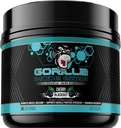 Gorilla Mind Væsentlige Aminosyrer til at støtte muskelopbygning, forbedret inddrivelse, og Protein Syntese, Brug før, under, eller efter din træning, 492 Bedste (Cherry Blackout)
