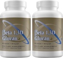 Transfer Point immunsupport supplement Højt renset Beta 1,3D glucan 100 mg per kapsel (b- glucan fiber) (pakke med 2)