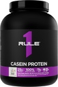 Regel 1 Casein Protein - 25g Protein og 11g EAA Per servering fra Slow-Release Micellar Casein til Overnight Recovery og Vedvarende levering mellem måltiderne (4 Pounds *, Vanilla Crème)