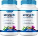 (2 Pack) Prostalitkapsler, Prostalitprostata Support, Prostalitall- Natural Supplement for mere kontrol, Prostalitmaximum Strength Pills, Prosta lite Anmeldelser (120 Kapsler)