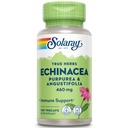 SOLARAY Echinacea Angustifolia & Purpurea Root, Veg Cap (Btl- Plastic) 460mg