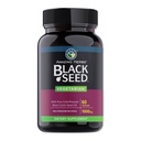 Amazing Herbs Black Seed Oil Capsules - Black Seed Oil Pills, Black Cumin Seed Oil Capsules, Cold Pressed Nigella Sativa supplement, Blackseed Oil, Non GMO, 100% Pure - 60 Vegetariske Kapsler, 1000 mg