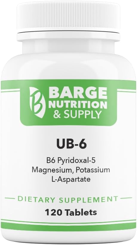 Barge Nutrition & Supply UB- 6 til neuropati, Stress Response, og energiproduktion (120 tabletter)