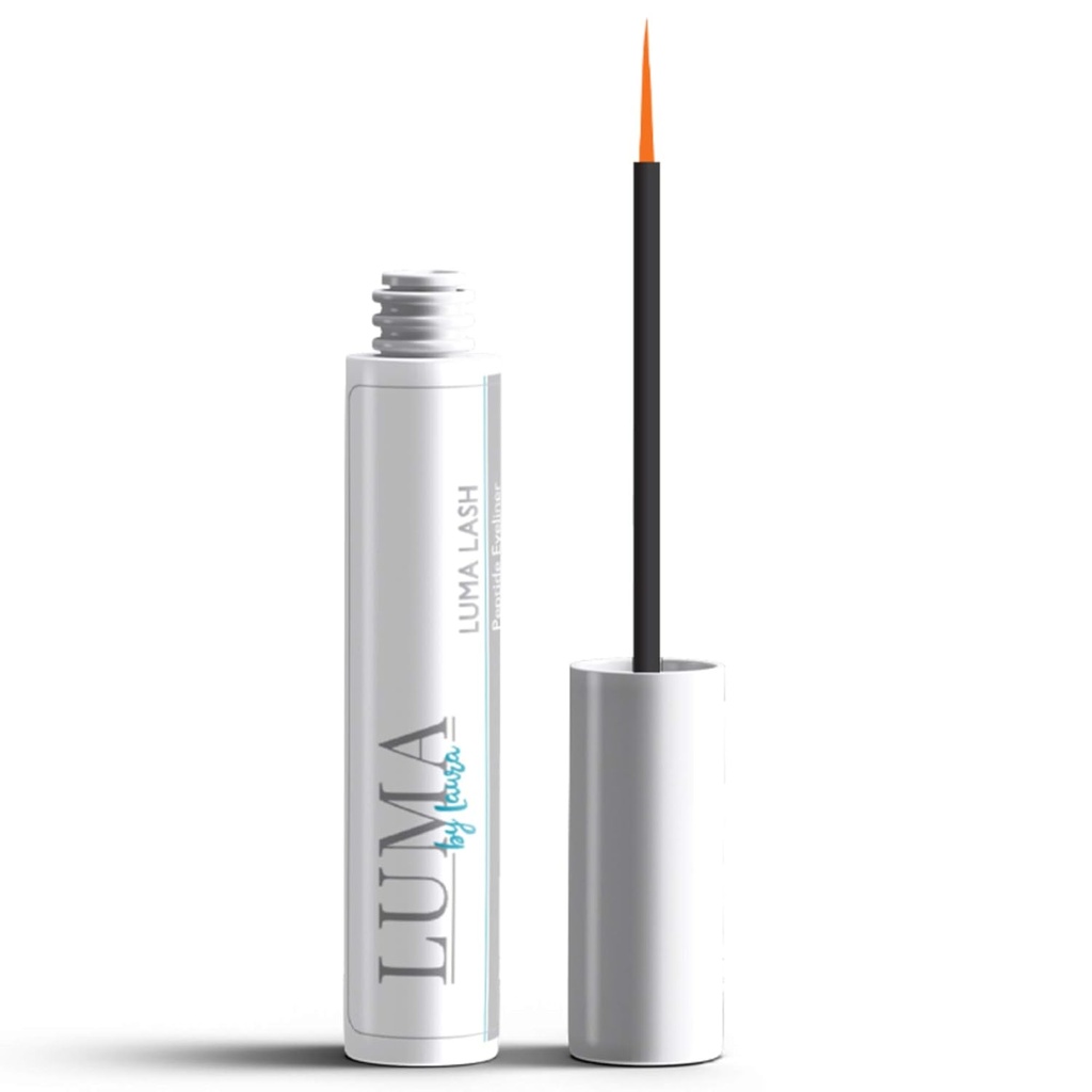 Eyelash Growth Enhancer & Eyebrow Serum - Fugt, Lengtens & Volumizes Sparse, Thinning Eyelash & Brows - Formel med Stem Cell Complex, Glycerin, Peptid, Panthenol