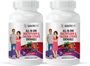 BariatricPal All- in- ONE Chewable Multivitamin med Calcium Citrate & Iron - blandet berry (60- dages forsyning)