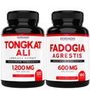 DORADO NUTRITION Tongkat Ali Extract (Longjack) Eurycoma Longifolia og Fadogia Agrestis 600 mg Extract