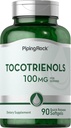 Piping Rock Tocotrienols Supplement: 124; 100mg - 124; 90 Softgels - 124; Non- GMO, Gluten Free