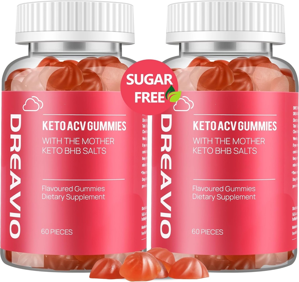 Keto ACV Gummies Advanced Weight Loss- Sugar Free 1000mg Apple Cider Vineddike Gummies til kvinder & mænd, Vegan Keto Apple Cider Vineddike supplement til voksne