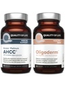 Livskvalitet med Kinoko Platinum AHCC Mushroom Extract og Oligoderm med Oligonol Lychee Extract - immunforsvar Skin Health Bundle