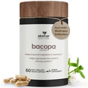 AKSHAR Ayurveda - Bacopa 500 mg Brahmi tillæg, foryngende system, Bacopa piller til støtte kognitiv funktion for voksne, Vegan Cruelty Free Bacopa Monnieri (60 Greve)