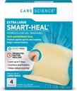 Care Science Smart Heal Hydrocolloid, Stor, 2,3 i x 3 in, 4CT-124; 100% Vandtæt Seal fremmer heling, Reducerer ardannelse