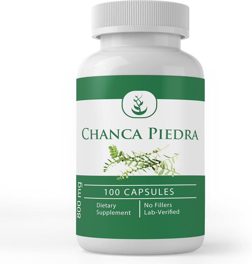 Pure Original Ingredienser Chanca Piedra (100 kapsler) Altid Pure, Ingen tilsætningsstoffer eller Fillers, Lab Verified