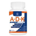 ADK vitamintilskud 20000 IE - højpotens Vitaminer A, D3 og K1 for hjerte, ben sundhed og immunforsvar Vitamin ADK 60 kapsler