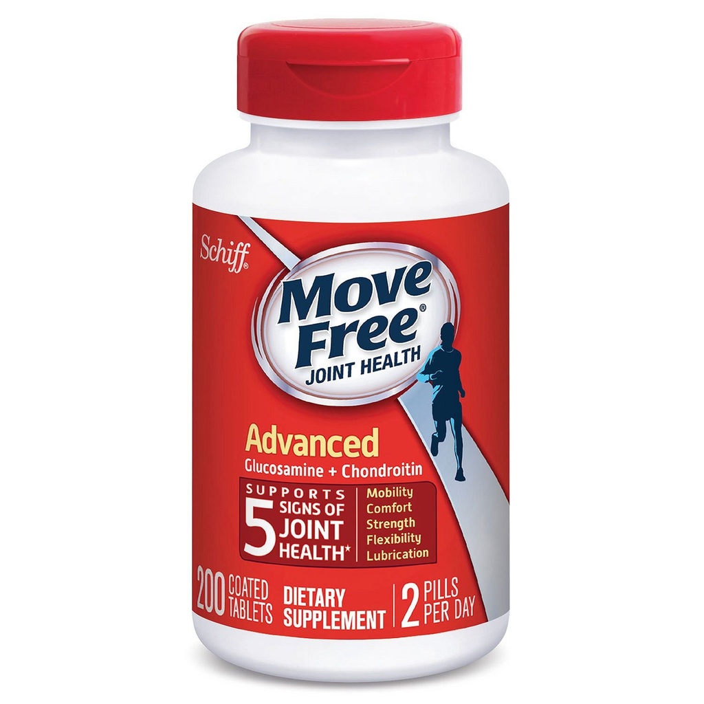 Flyt Free Advanced Plus MSM, 120 tabletter - Fælles sundhedstillæg med Glucosamin og Chondroitin