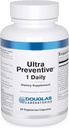 Douglas Laboratories Ultra Preventive 1 Daily Note 124; Multivitamin og Mineral supplement til støtte energiproduktion, immunfunktion, og total sundhed *