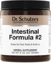 Dr. Schulzes Intestinal Formel # 2 - Cleansing Supplement for Colon Health Support - Understøtter Daily Elimination - Plant- Based Herbal Supplement - Gluten- Free & Vegan - 8 oz
