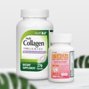 HealthA2Z ® Mega Savings Bundle - Bismuth Subsalicylat 262mg (100 tabletter) & Multi Collagen Pills, 1735 mg (270 kollagen kapsler)