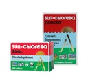 Sun Chlorella to gange som Nice Bundle 2kt 500mg hele kroppen Wellness Green Algae Superfood Supplement 600 tabletter Plus Powder Green Algae Superfood Supplement 10x6g Pakninger