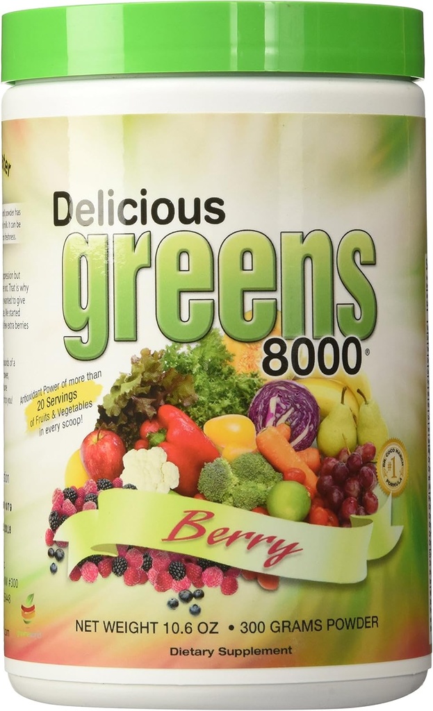 Green World Delicious Green 8000 Berry - 10.6 oz