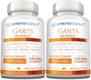 Godkendte Science ® Gaslys ™ - Soothe Digestive Tract, Allowates Gas and Mave Cramps - Artichoke Powder, Ginger, Fennel Seed - 60 Greve - Pakke med 2 stk.