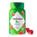 Viafusion B12 Gummy Vitamin, Lækker Raspberry Flavor, 60ct (30 dages forsyning)