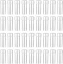 100Pcs 5ML Small Pill Plastic Containers Empty Pill Bottles Sample Bottles Vial Test Tube with Caps by HRLORKC