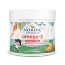 Nordic Naturals Nordic Omega-3 Gummy Fish, Tangerin - 30 Gummy Fish - 124 mg Total Omega- 3s med EPA & DHA - Non- GMO - 30 Servering
