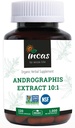 Incas Andrographis Capsules Max Andrografides - 1000 mg serveringsstørrelse (120 kapsler) - Klinisk undersøgt for immunsystemet sundhed & ikke GMO Verificeret af NSF