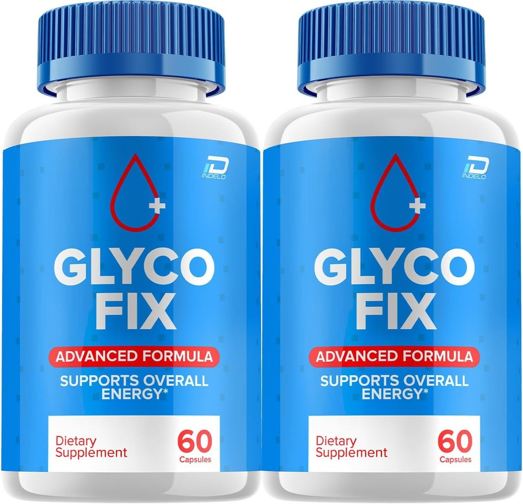 Glyco Fix - GlycoFix Advanced Supplement, Alle naturlige formel til at bevare sunde niveauer, maksimal styrke Daglig formel, Gyco Fix kapsler Anmeldelser (2 Pack - 120 kapsler)