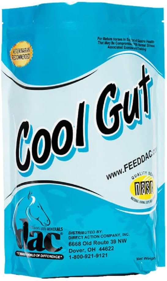 DAC Cool Gut 5 LB Modne hest Understøtter Gastrisk Mave pH Sundhed tarm Layers supplement