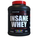 Insane Labz Insane Whey, 100% Muscle Building Whey Protein, Post Workout, BCAA Amino Profile, Mass Gainer, Meal Erstatning, 5lbs, 60 Srvgs, (Fødselsdagskage)