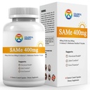 7c Sam e 400mg Supplement (S- Adenosylmethionin), B6-vitamin, B12 Tilføjet til at forbedre sam- e effektivitet, kød og fælles komfort, Vegan, Non- GMO, Gluten- fri, 60 Enteric Coated Kapsler