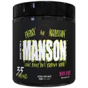 DARK METAL Inc Manson High Stim Pre Workout Powder, Energy Focus Strength, Loaded with Beta Alanine L Carnitin Coffein Infinergy, 35 Srvgs, Blandet Berry
