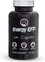 Energi EFP Brain Booster - 60Ct Nootrop Energy Kosttilskud til Focus & Stamina med Citicolin, B-vitamin, Ashwagandha, L- Theanine, Ginseng