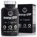 Energi EFP Brain Booster - 60Ct Nootrop Energy Kosttilskud til Focus & Stamina med Citicolin, B-vitamin, Ashwagandha, L- Theanine, Ginseng
