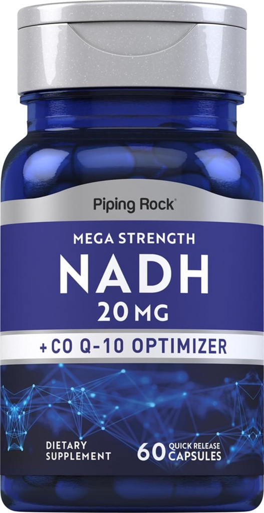 Piping Rock NADH Coq10 Supplements124; 20 mg