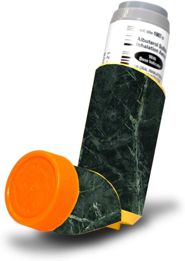 MightySkins hud til Provenul HFA Astma Inhaler - Grunge Marble Budding124; Beskyttende, holdbart, og Unique Vinyl Decal wrap Cover Budding124; Let at anvende, fjerne, og ændre stilarter Budding124; Lavet i USA