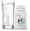 Essential H2 Fizzy Molecular Hydrogen Tablets for Water Nutritional Supplement (Unflavored, 30 Servings)
