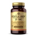 Solgar Gentle Jern (Iron Bisglycinate) 25 mg - 180 Vegetabilske kapsler - Non- Constipating, Gentle på din mave - Non- GMO, Gluten Free - 180 Servere